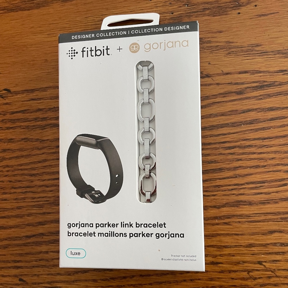 Fitbit gorjana parker link bracelet